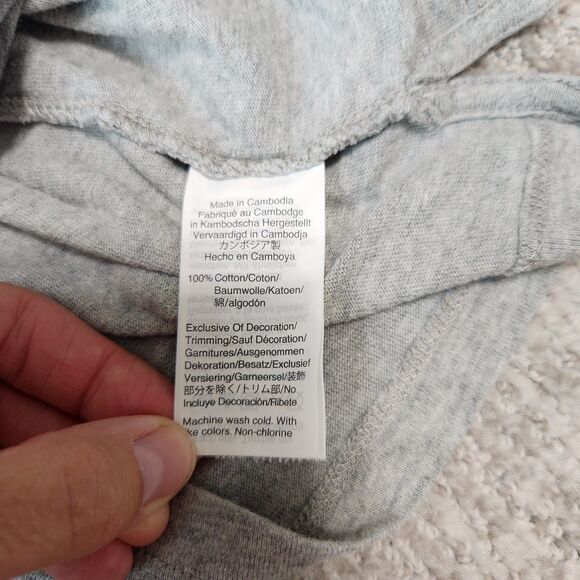 Crewcuts boys long sleeve polo grey holiday plaid collar size 4-5 - Picture 3 of 9